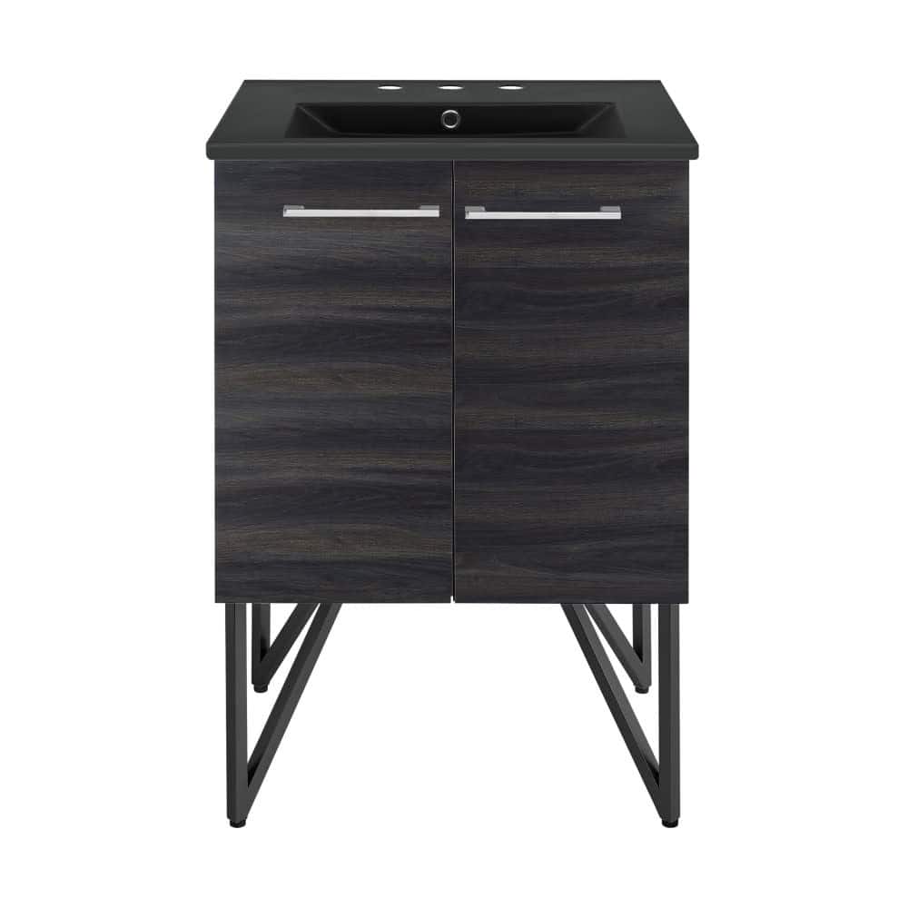 Swiss Madison SM-BV222-3MB Annecy 24" Free Standing Single Basin
