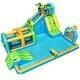 preview thumbnail 7 of 7, Outdoor Blow Up Waterslides w/Basketball Rim & Splash Pool for Party without Blower