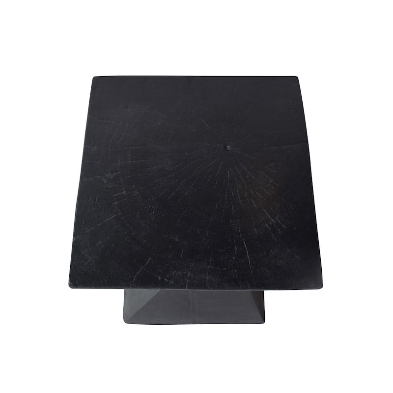 Tess Outdoor Lightweight Concrete Accent Table by Christopher Knight Home