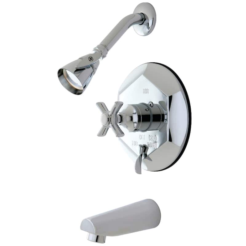Kingston Brass Millennium Tub and Shower Trim Package with 1.8 GPM - Polished Chrome