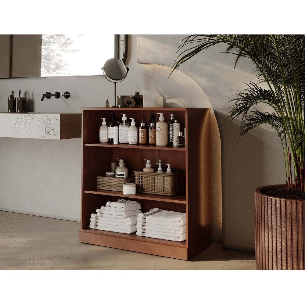 Palace Imports 100% Solid Wood 32" Bathroom Cabinet with Adjustable Shelves