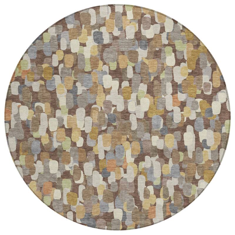 Machine Washable Indoor/ Outdoor Contemporary Drew Chantille Rug