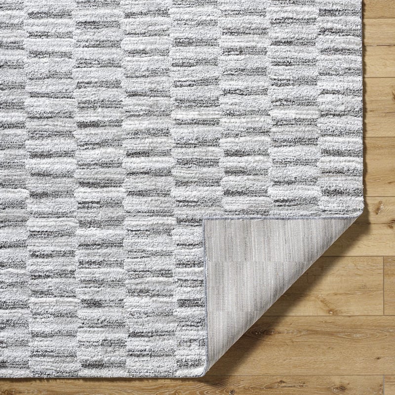 Livabliss Delight Shag Global Geometric Area Rug