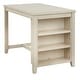 preview thumbnail 8 of 10, Lifestorey Tobias Storage Counter Height Storage Table