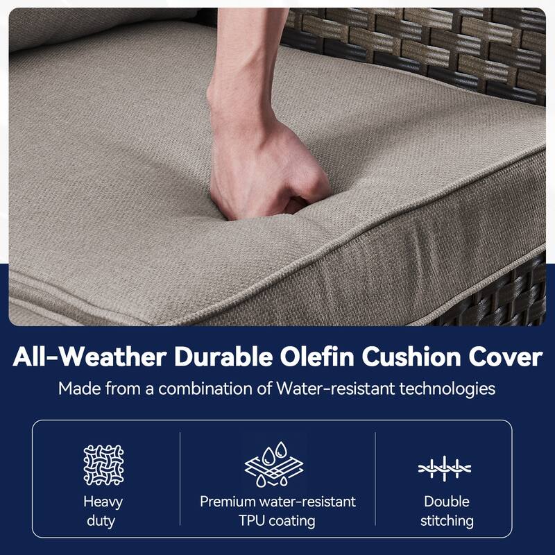 Patio Outdoor Cushions with Removable Cover
