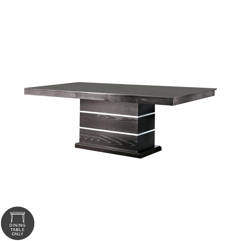 Strick & Bolton Edmonia Espresso 84-inch Wood Expandable Dining Table