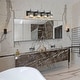 preview thumbnail 91 of 182, 2/3/4-Light Modern Bathroom Crystal Vanity Light Wall Sconces