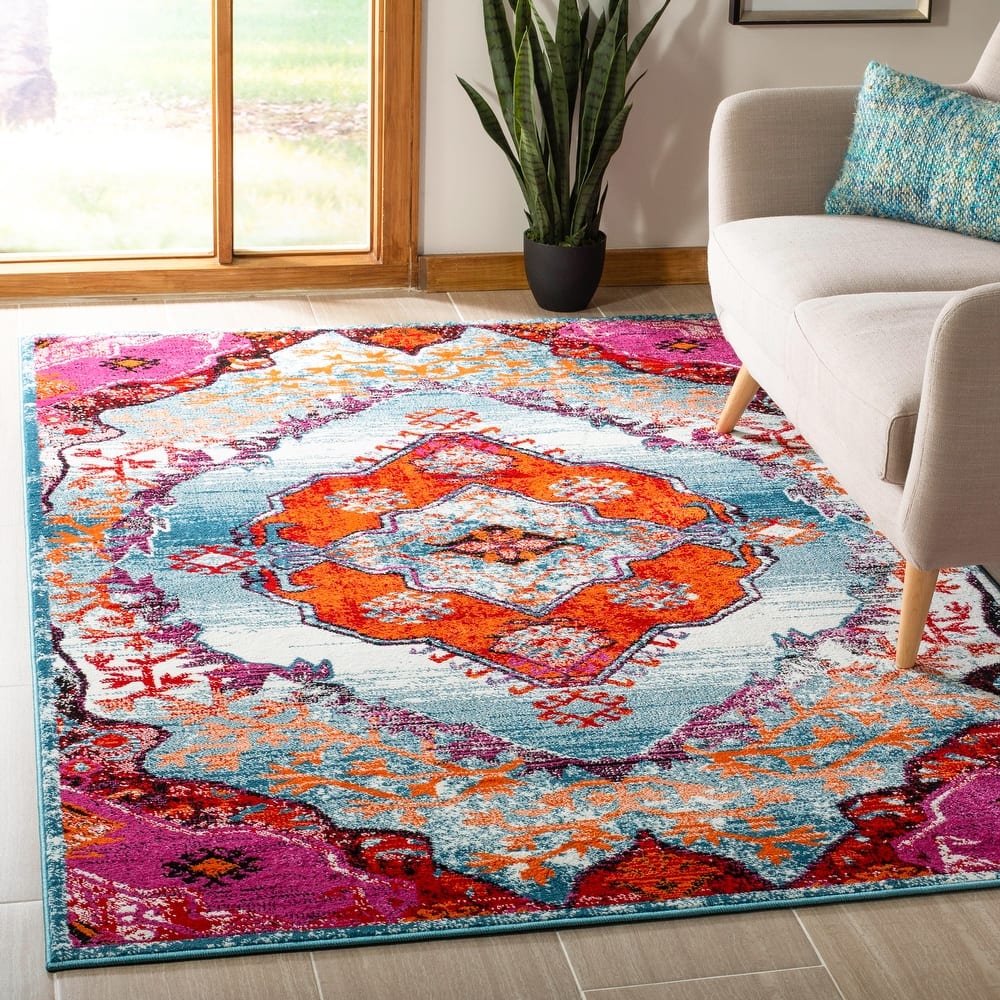 SAFAVIEH Cherokee Myrto Boho Oriental Medallion Rug