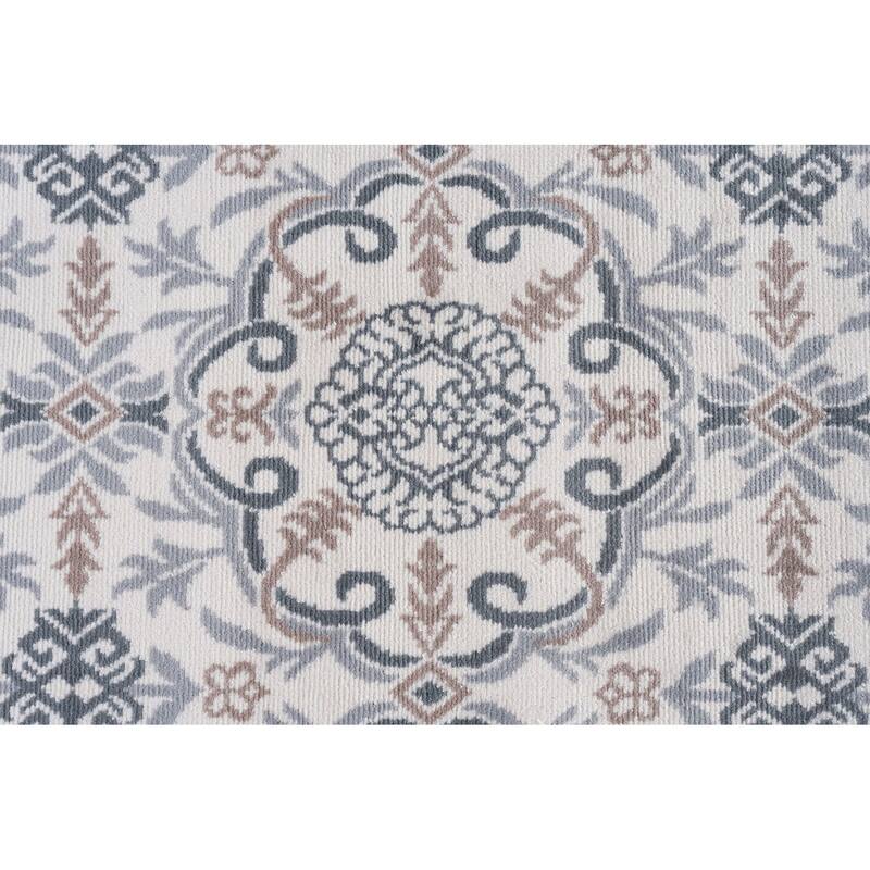 Hamilton Traditional Damask Indoor Area Rug