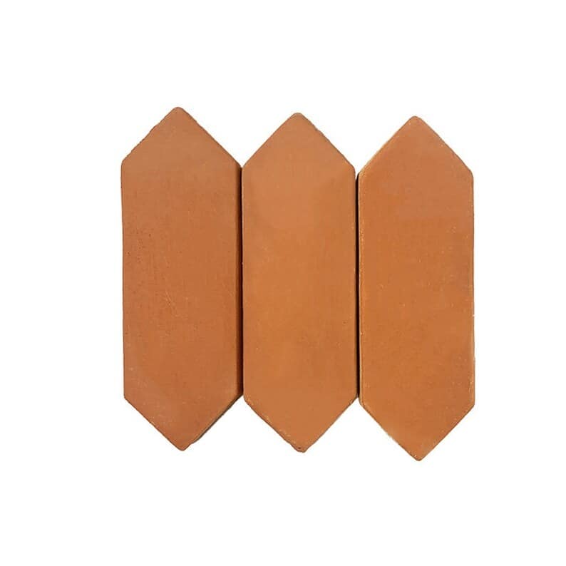 Natural Terracotta Picket 12"x4" tile