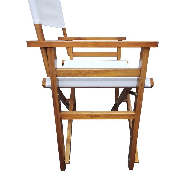 Set of 2 Folding Chair Wooden Director Chair Canvas Folding Chair Folding Chair