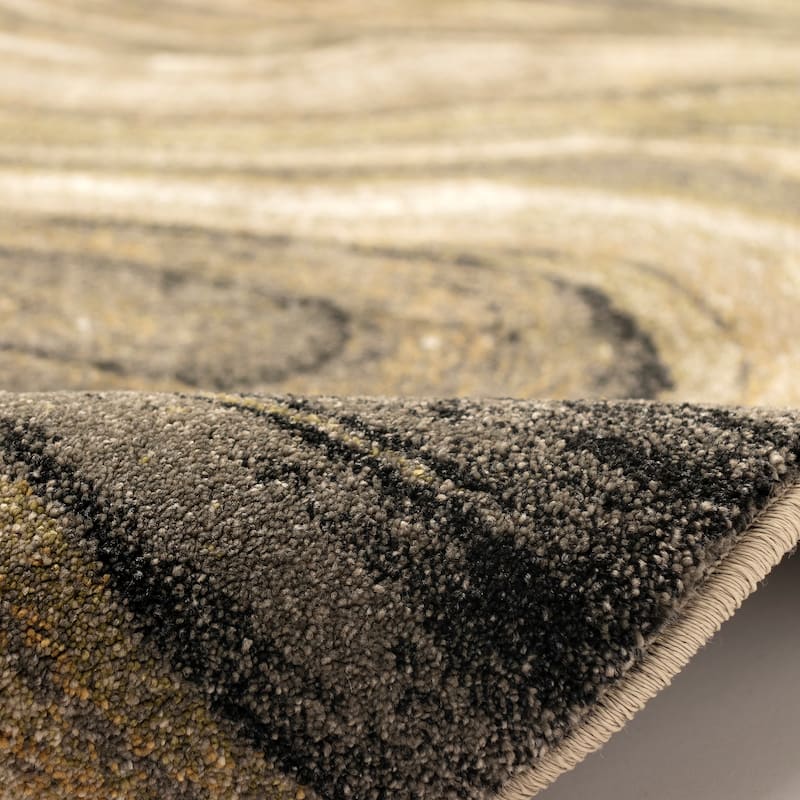 Liora Manne Ashford Agate Indoor Rug Moss 5'3" x 7'6"