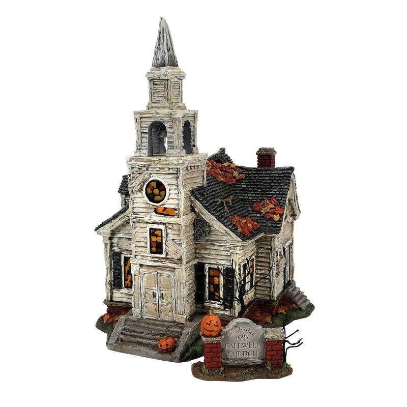 Dept 56 Elvira Mistress of the Dark Fallen Church of Fallwell - 6013669