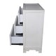 preview thumbnail 27 of 28, Silver Orchid Fonda Glam Mirrored Cutout 3-drawer Chest