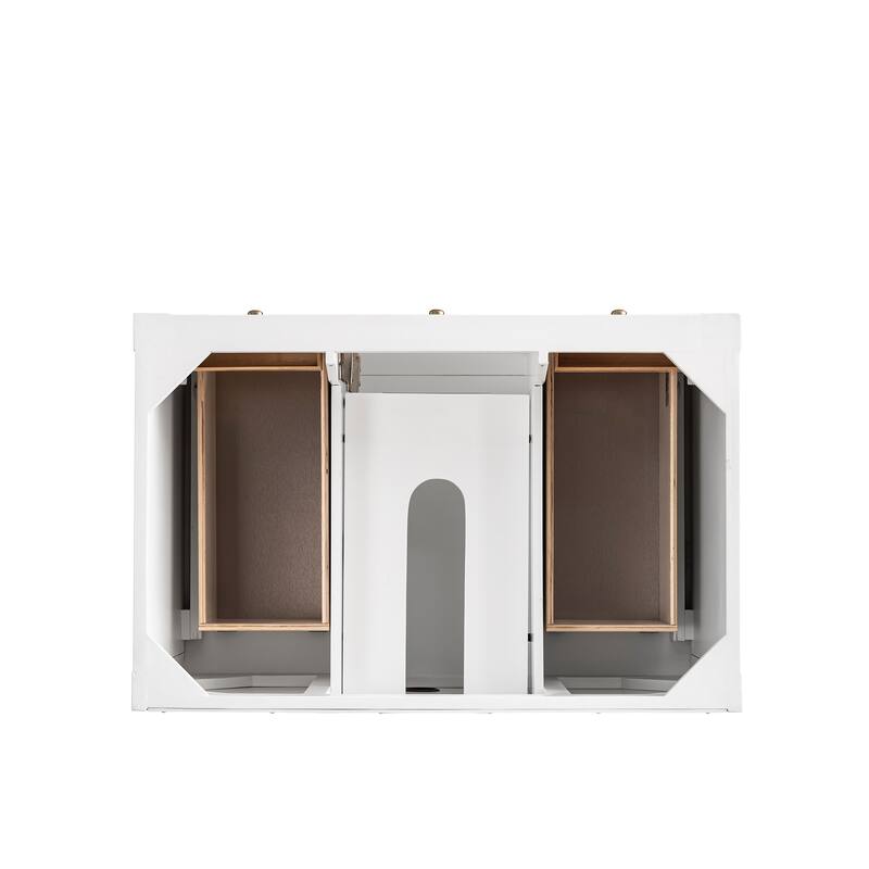 James Martin Vanities Breckenridge 36" Single Vanity, Bright White