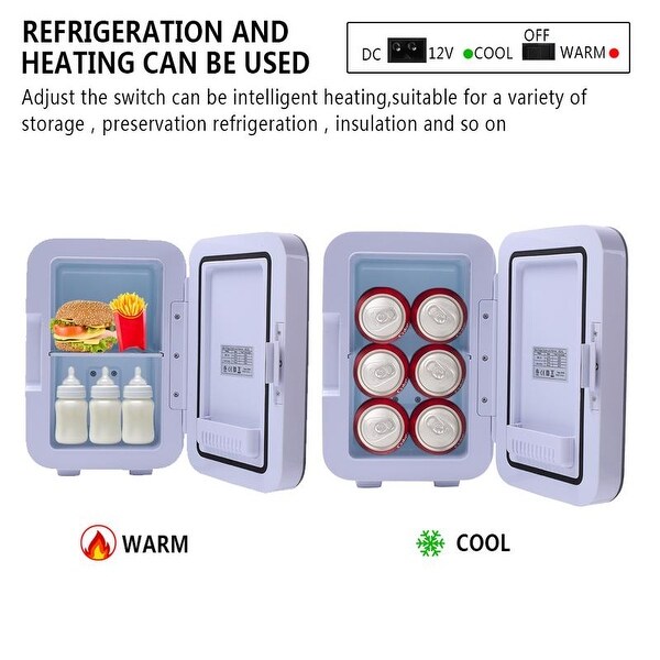 ZOKOP 6L/26L Electric Mini Portable Fridge Cooler AC/DC Portable