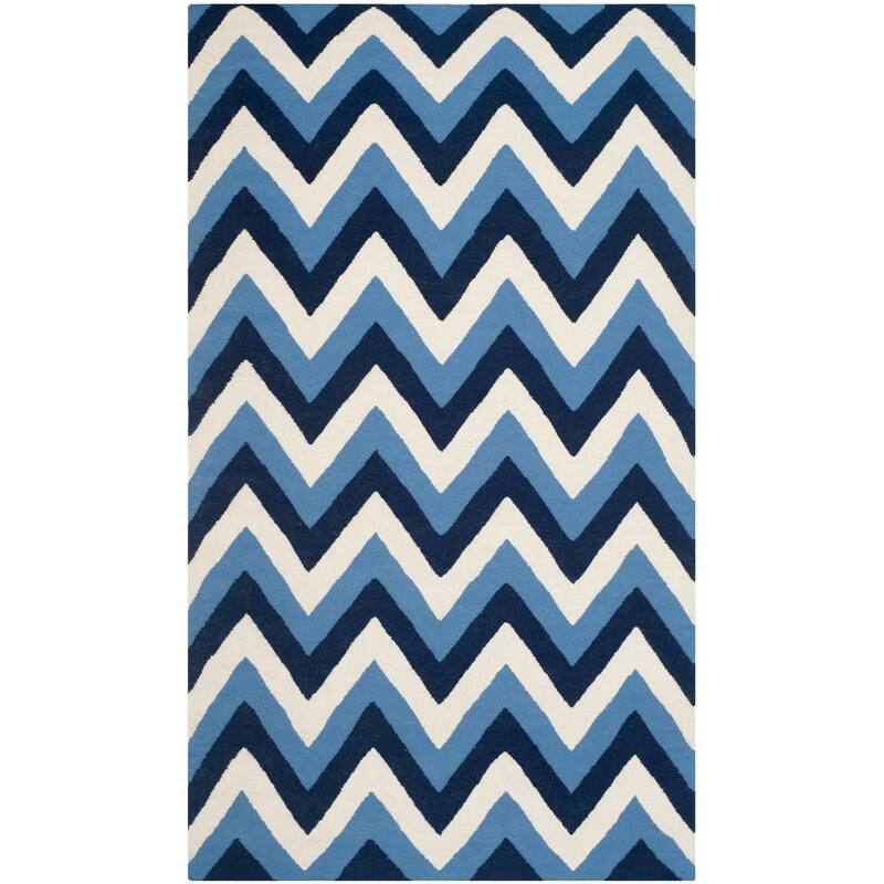 SAFAVIEH Handmade Flatweave Dhurries Alliette Modern Wool Rug