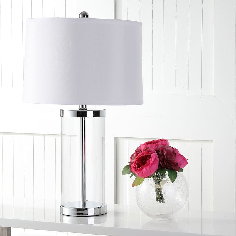SAFAVIEH Lighting Elaina 26-inch Exquisite Table Lamp (Set of 2) - 14"x15"x25" - 14Wx15Dx25H