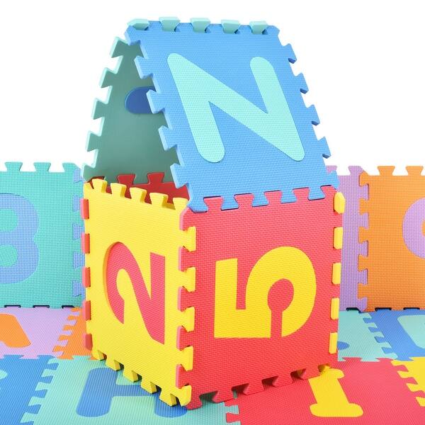 Shop Costway 36 Pcs Soft Eva Foam Baby Kids Play Mats Children