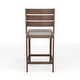 preview thumbnail 8 of 20, Martha Stewart 2PK All-Weather Patio Bar Stools with Seat Cushions - 19.5"W x 22.5"D x 44.5"H