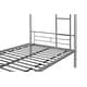 preview thumbnail 13 of 13, Silver Twin over Twin Size Metal Bunk Bed, Heavy-duty Sturdy Metal, Noise Reduced Design, Safety Guardrail