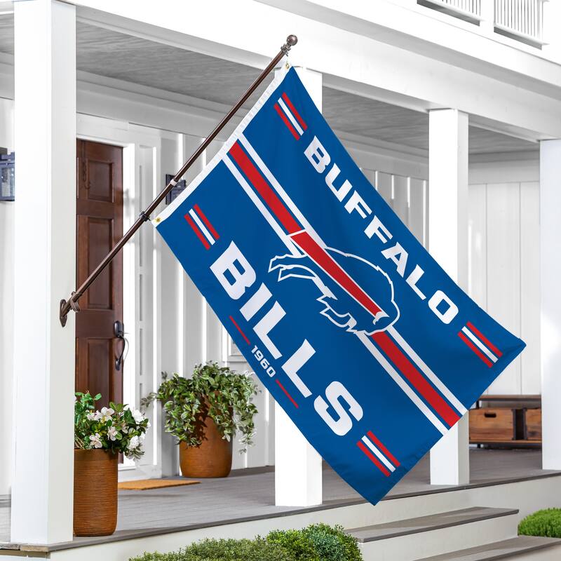 Buffalo Bills Single Sided Flag w/ 2 Grommets, 3'x5'