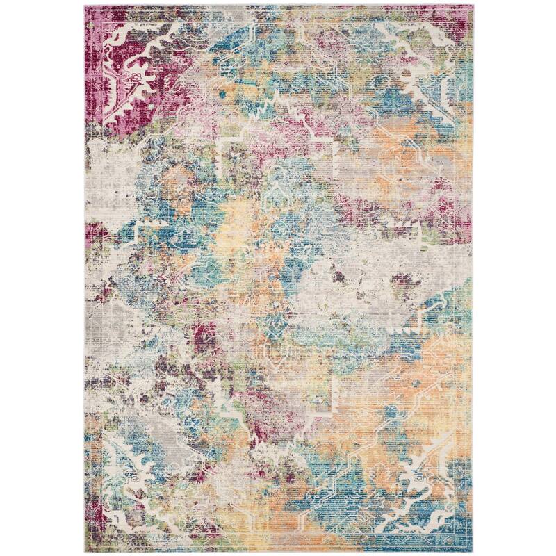 SAFAVIEH Mystique Adila Oriental Polyester Rug