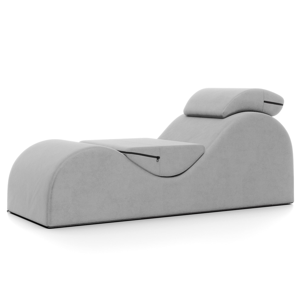 Avana Luvu Lounger - Chaise Lounge Chair for Yoga, Exercise, Stretching, Massage and More - High Density Foam Core