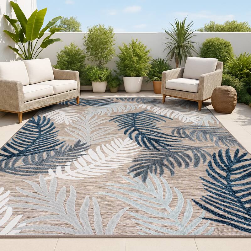 JONATHAN Y Sebastian Abstract Swirl Area Rug