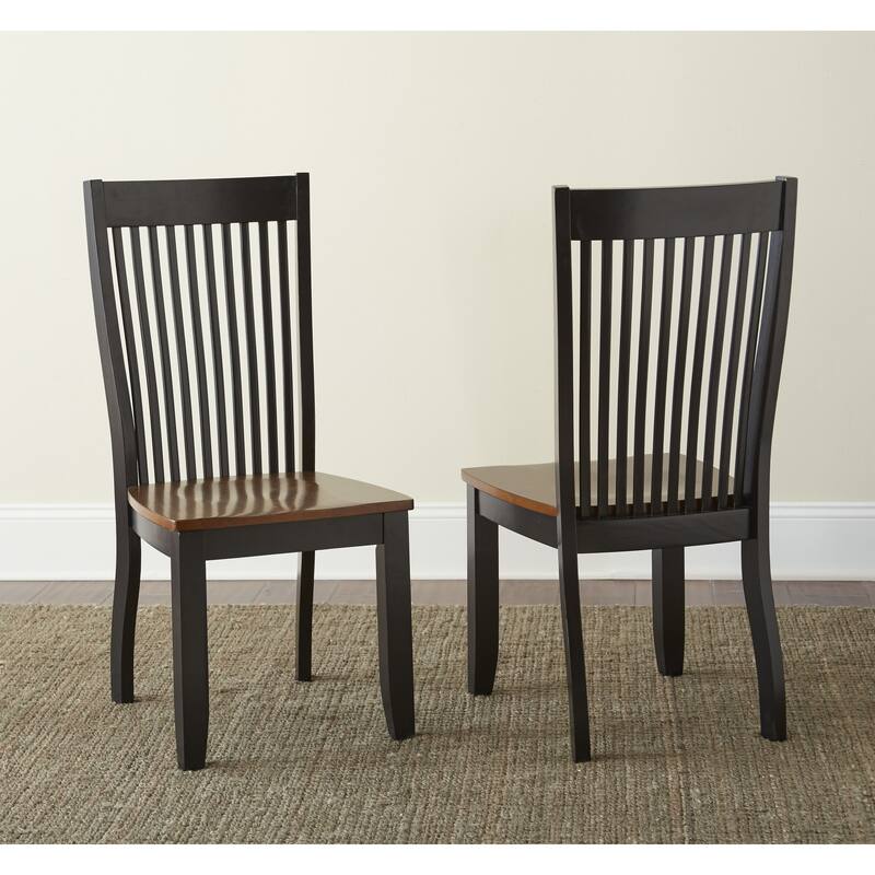 Steve Silver Lexington Two-tone Wood Dining Chair,Set of 2