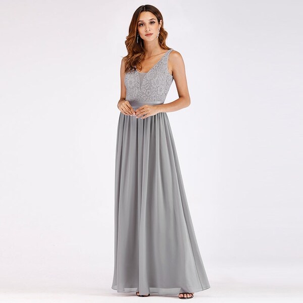 Ever-Pretty Womens A-Line Lace Evening Wedding Party Bridesmaid Dress 07516