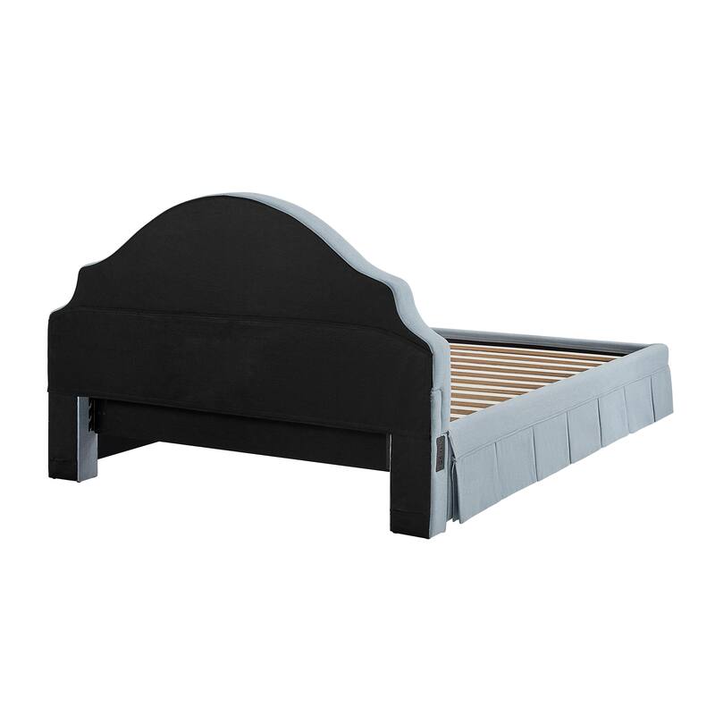 Canton Upholstered Queen Size Storage Bed