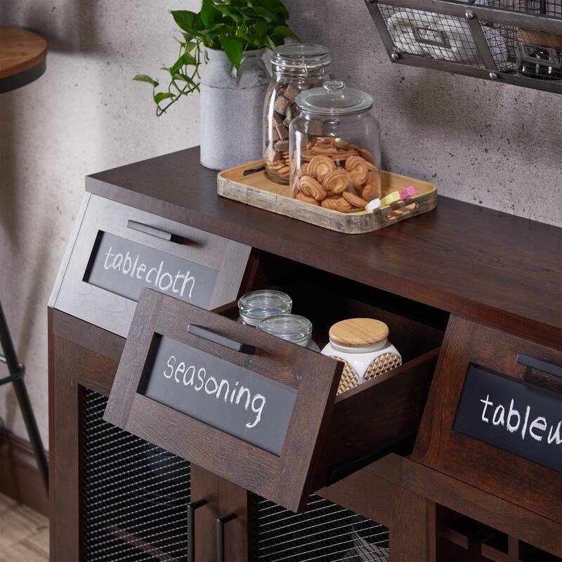 The Gray Barn Red River 3-drawer Buffet