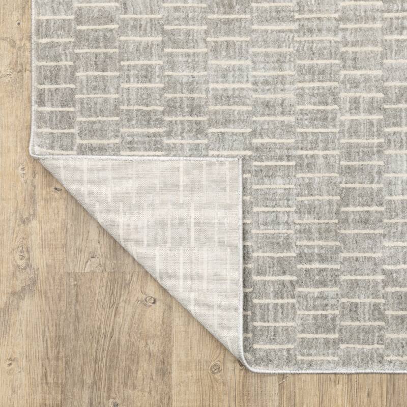 Style Haven Owen Modern Geometric Lines Area Rug