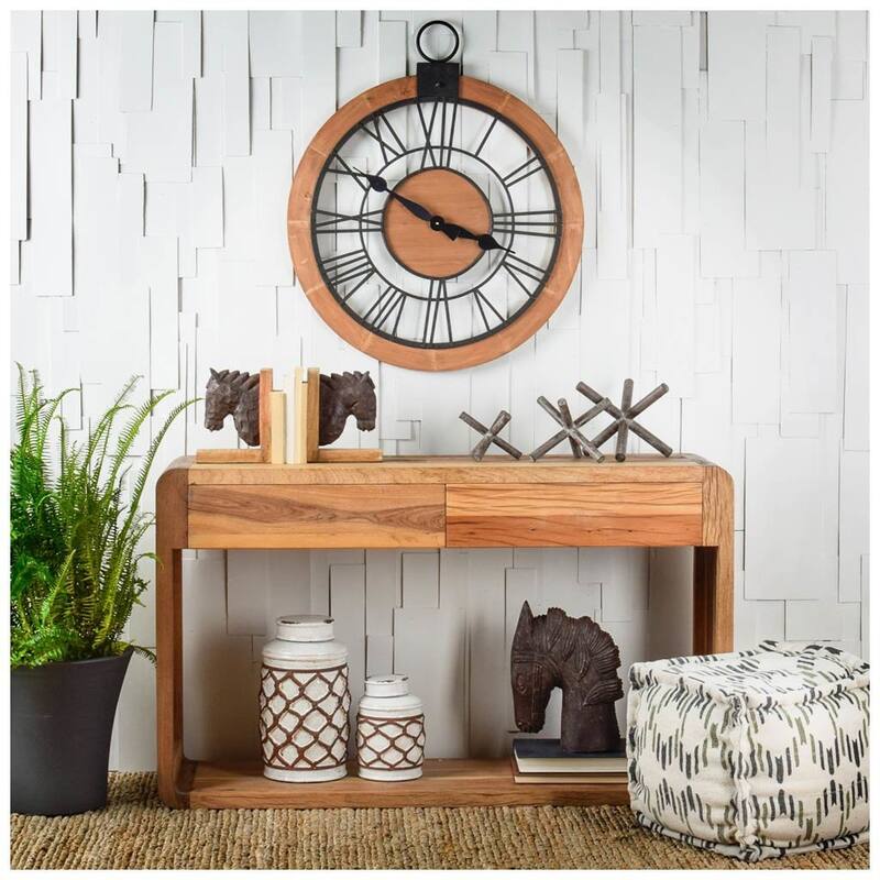Rustic Metal X Decorative Sculpture