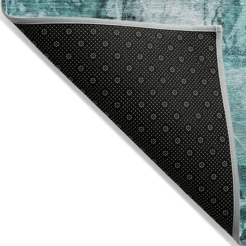 Tara Lush Floral Weather Resistant Timeless Fusion Outdoor Rug
