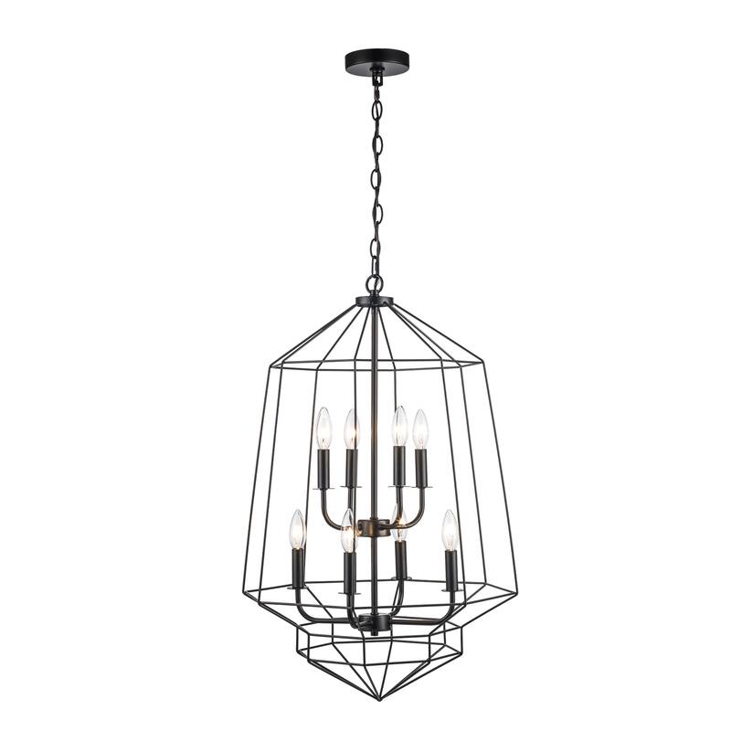 Trans Globe Lighting 11488 Journey 8 Light 20" Wide Taper Candle