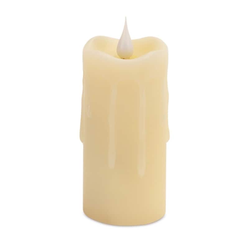 Simplux Votive w/Moving Flame (Set of 2) - 1.75 x 1.75 x 4