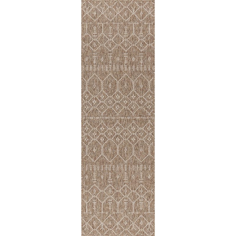 Seros Scandinavian Geometric Indoor/Outdoor Area Rug