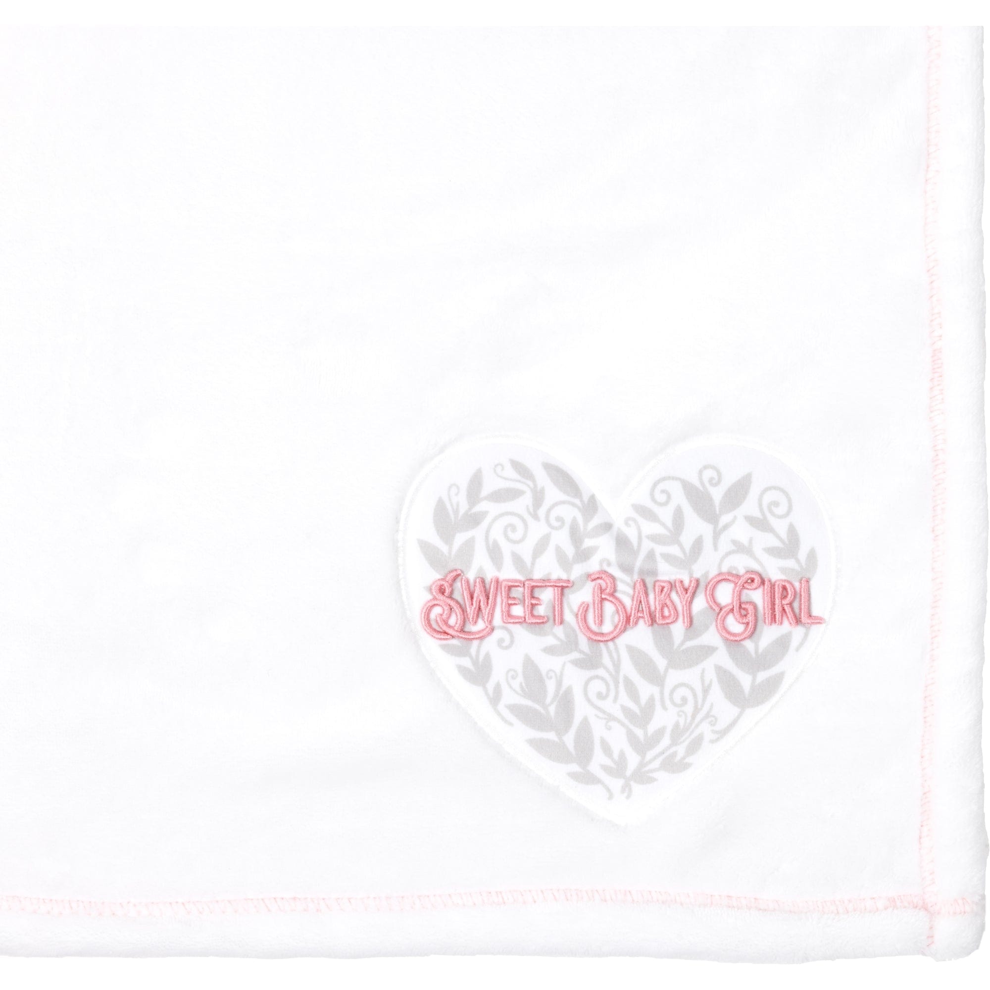 Pavilion Baby Girl Royal Plush Blanket - 30" x 40"