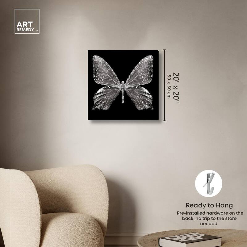 Stardust Wings II Canvas by Art Remedy, Gallery Wrapped