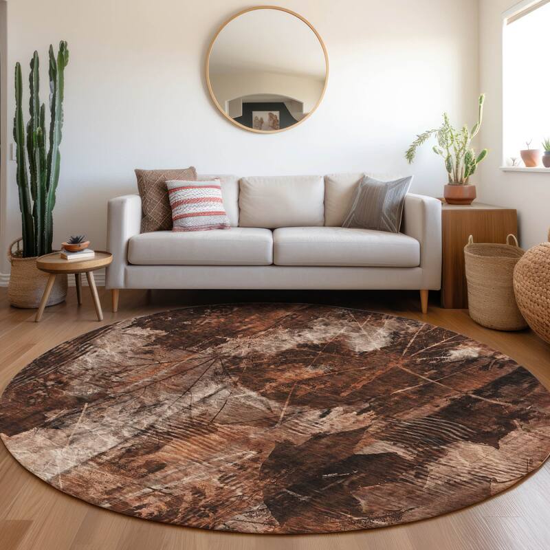 Hami Garden-Inspired Weather Resistant Versatile Elegance Outdoor Rug
