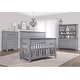 preview thumbnail 9 of 8, Evolur Santa Fe Storm Grey 5-in-1 Convertible Crib