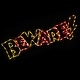 preview thumbnail 1 of 2, Halloween LED BEWARE 44 inches