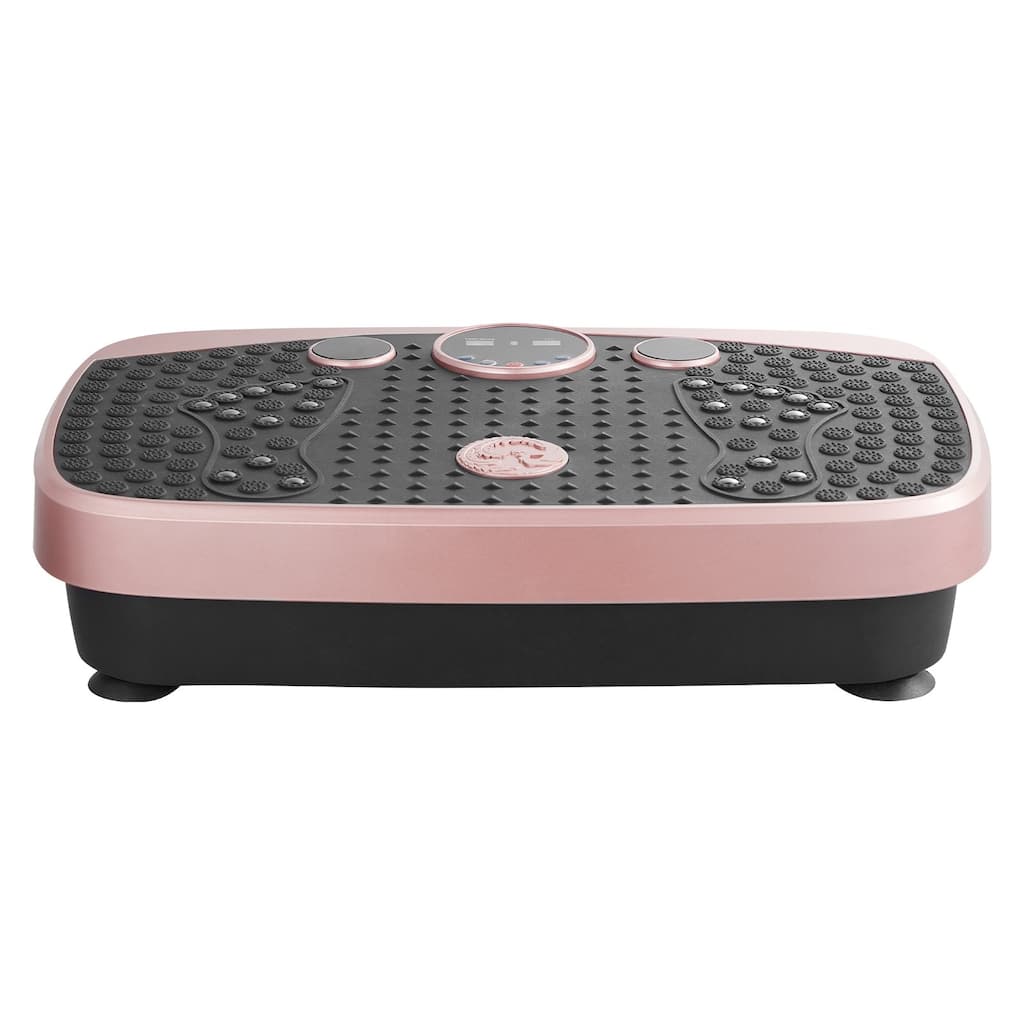 Pink 3D Vibration Plate Exercise Machine 99 Speed Levels, Foot Massage Mat with 22 Magnets - 20.87 x 12.60 x 5.51 in
