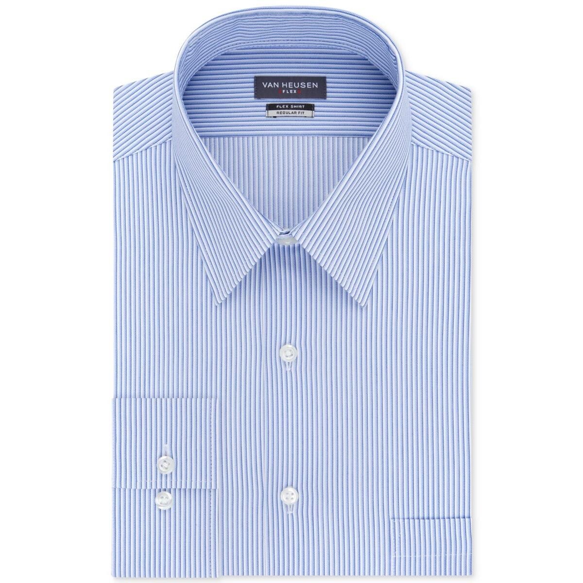 van heusen white dress shirts