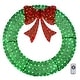 preview thumbnail 27 of 51, Pre-Lit Outdoor Christmas Wreath Decoration