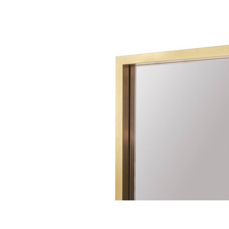 Elegant Lighting MR72436 Grace 36" W x 24" H Rectangular Framed