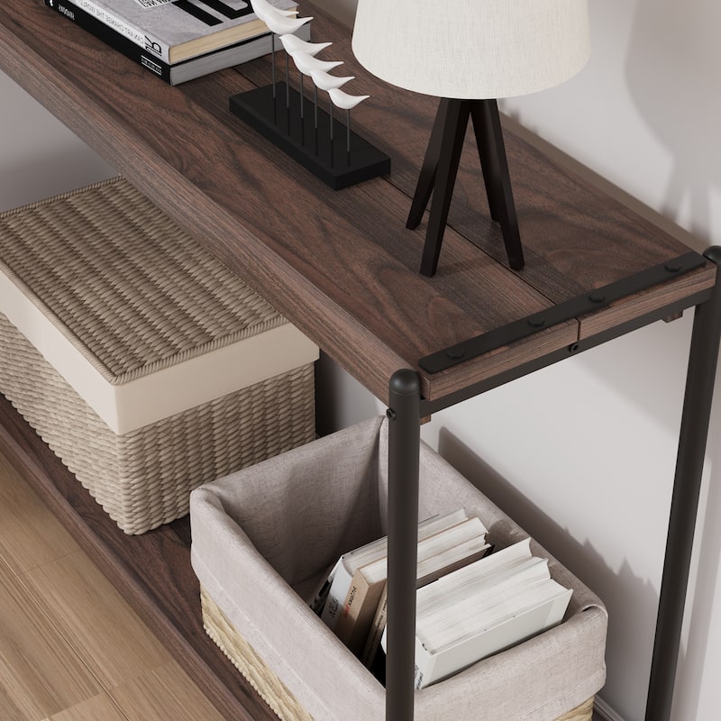 Entryway Table 39.5" Console Table with Storage