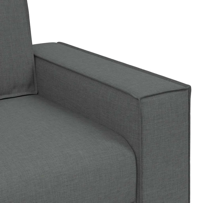 vidaXL Sofa Chair Dark Grey 23.6 " Fabric